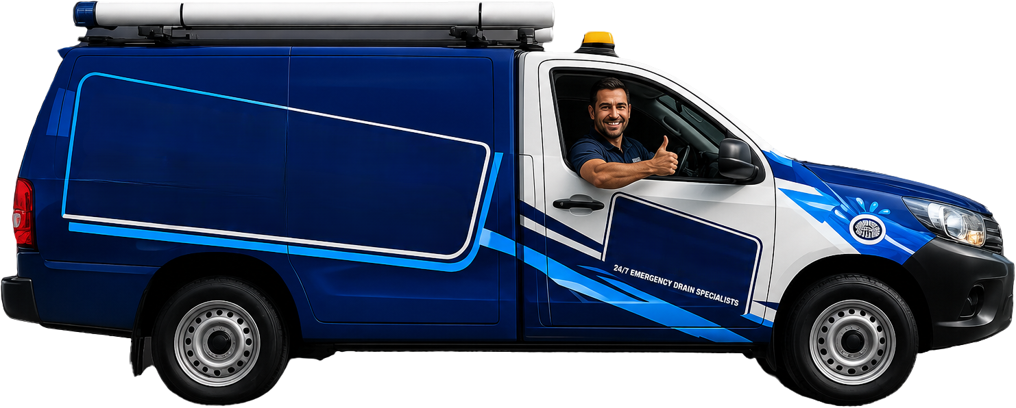 Wahroonga Blocked Drains service van