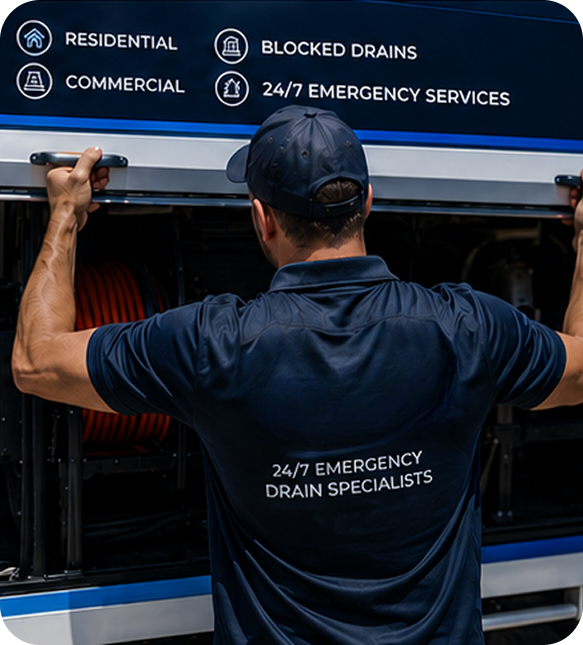 Licensed blocked drain plumber servicing a Wahroonga home